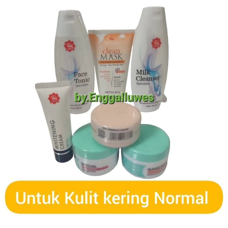 PAKET VIVA SKINCARE UNTUK KULIT KERING NORMAL/ paket viva original