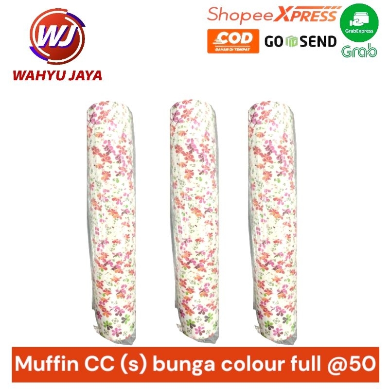 

Muffin CC (s) bunga colour full @50