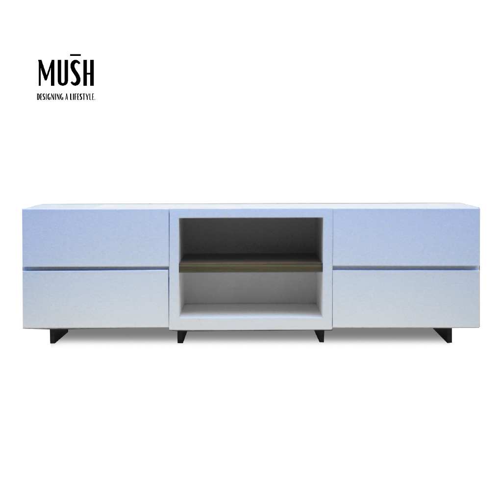 Rak TV Modern Minimalis Putih