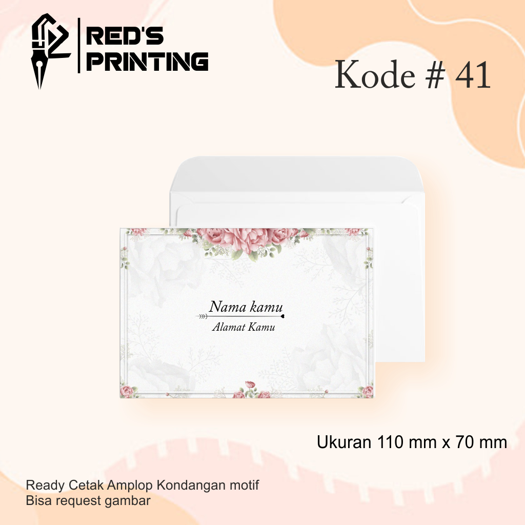 

Amplop Kondangan Aesthetic Kode # 41-45 Bisa Custom gambar sendiri