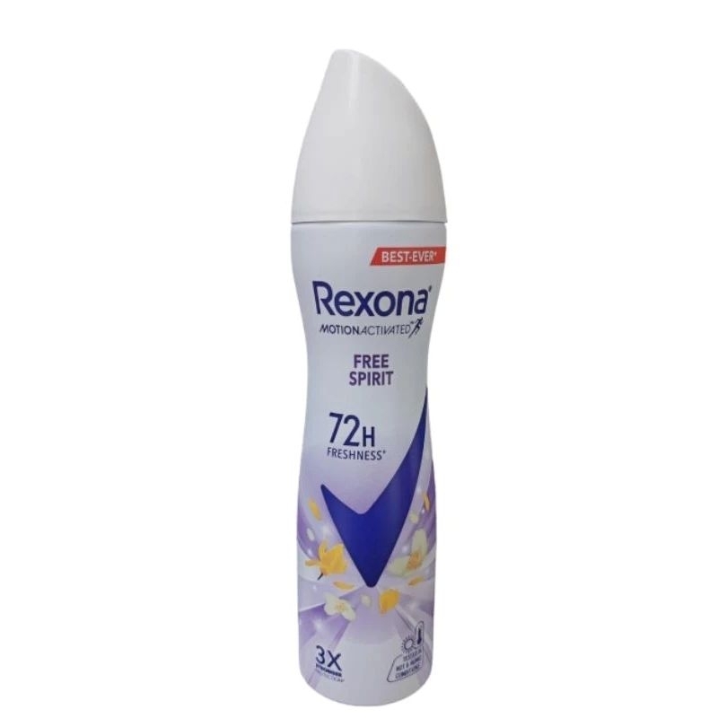 REXONA WOMEN FREE SPIRIT MOTIONACTIVATED 135 ML | Deodorant spray semprot Rexona Cewek