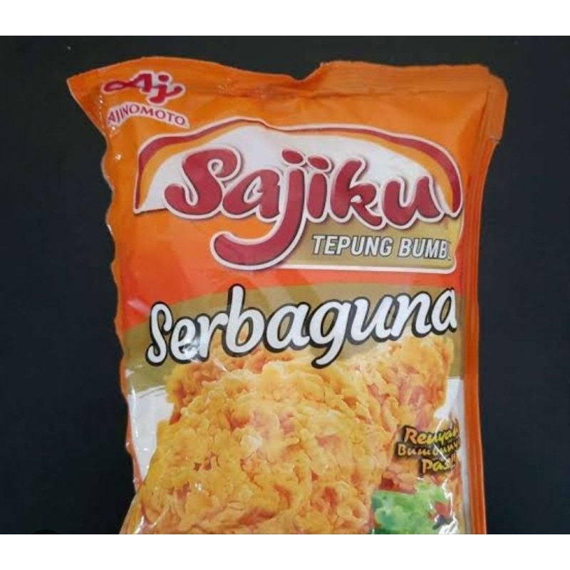 

sajiku tepung bumbu serbaguna 75g .1renceng isi 10sachet..