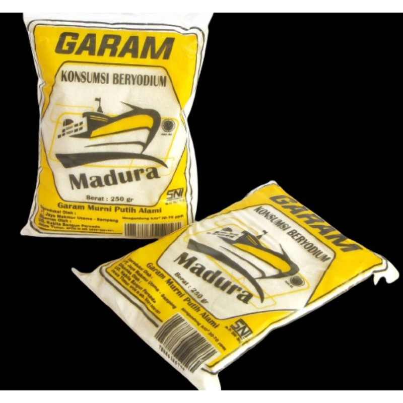 

Garam kapal /Garam Madura 500 gr / Garam Konsumsi