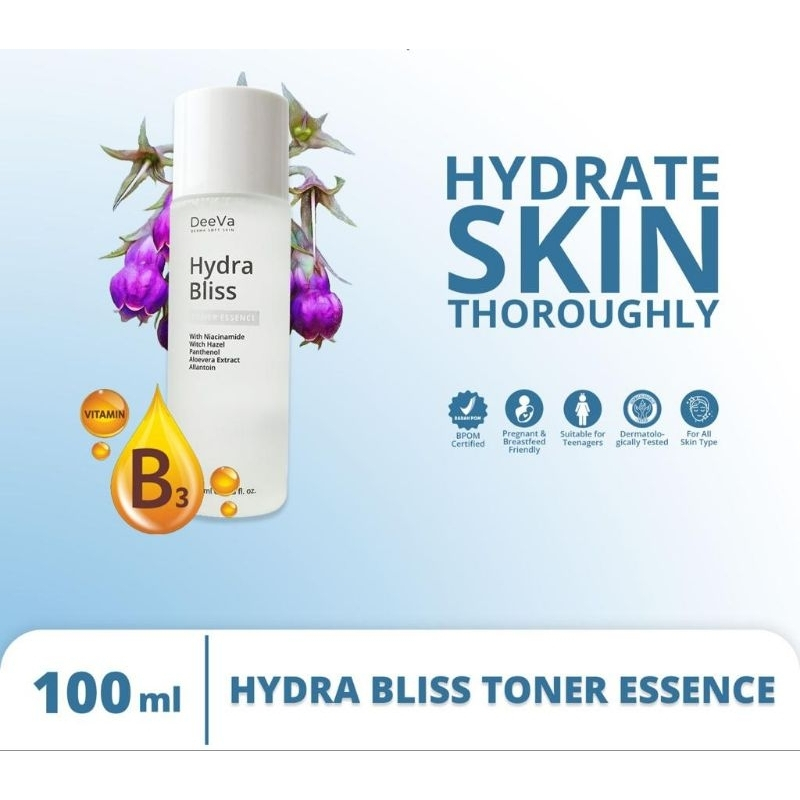 DEEVA DERMA SOFT SKIN HYDRA BLISS TONER ESSENCE 100 ML