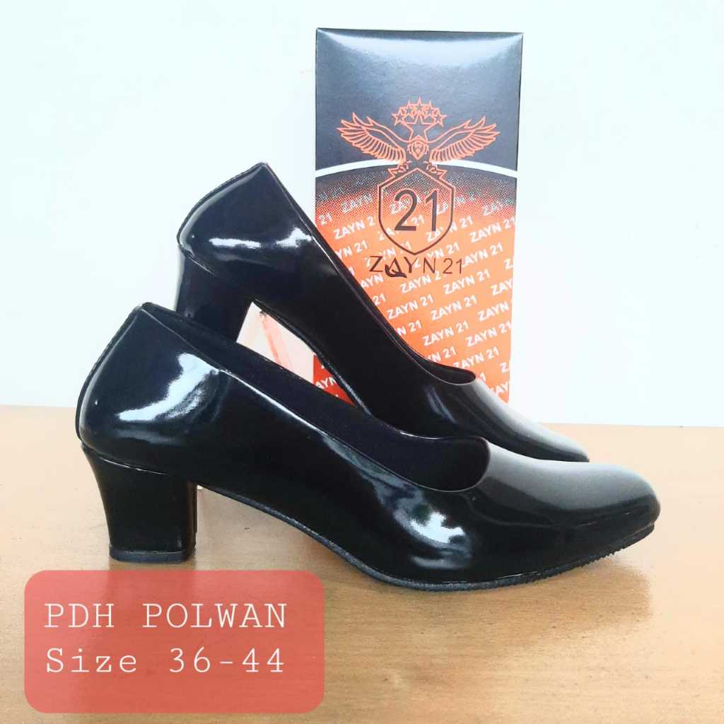Sepatu pdh wanita bhayangkari sepatu kantor