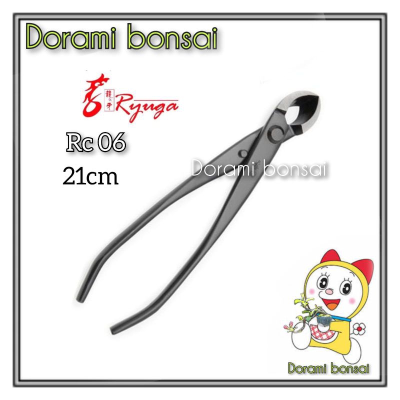 Alat bonsai RYUGA RC 06 catok krekut bonsai miring lurus