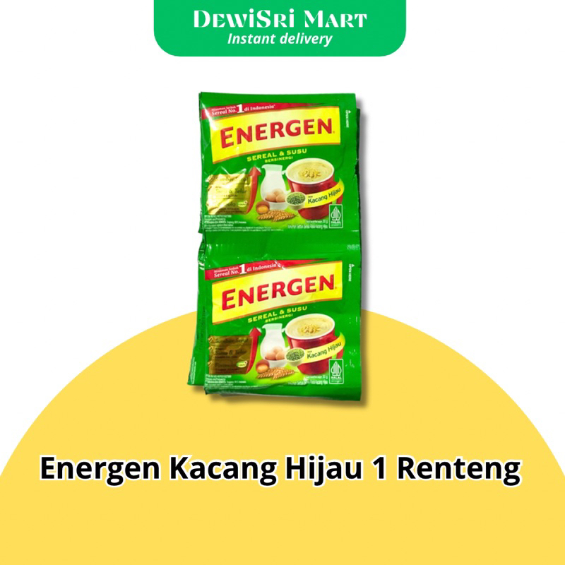 Energen Kacang Hijau Ijo 1 Renteng - Dewi Sri Mart