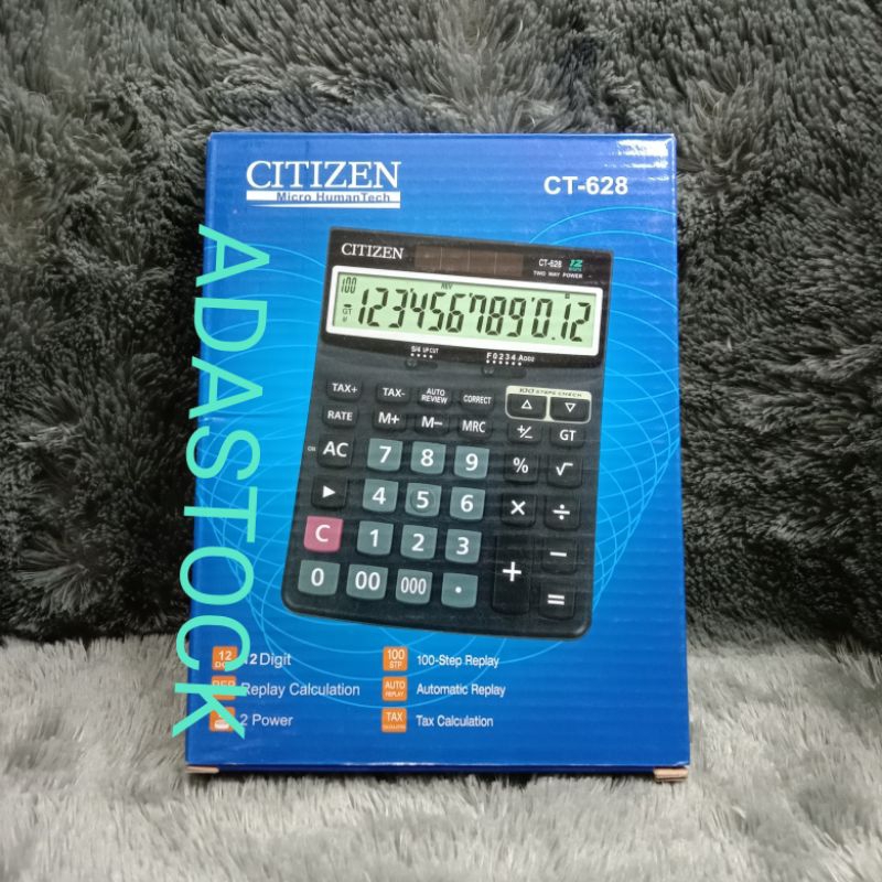 

kalkulator citizen 12 digit besar citizen type ct 628