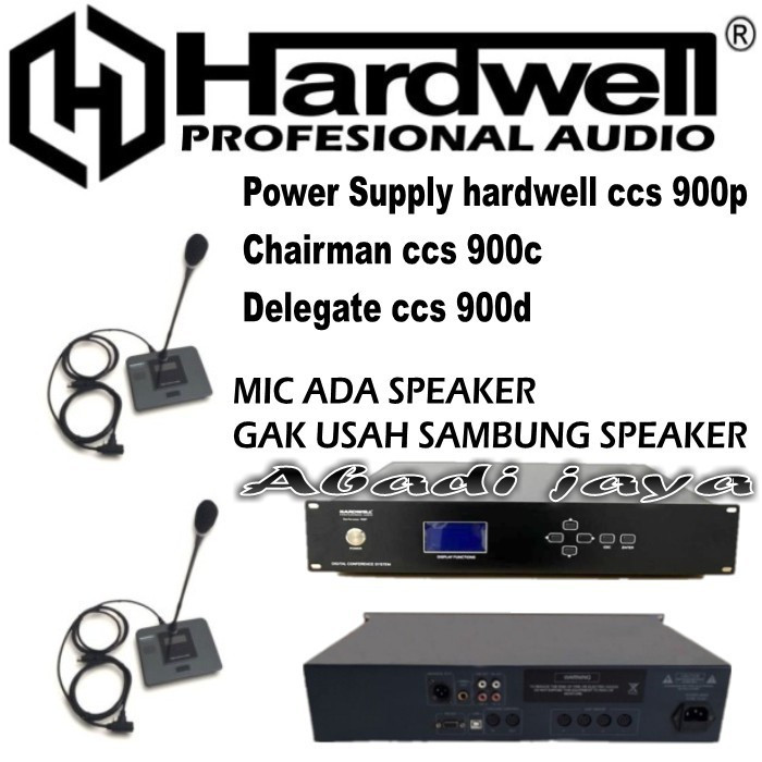 paket mic kabel speaker hardwell ccs 900 ccs900 microphone conference
