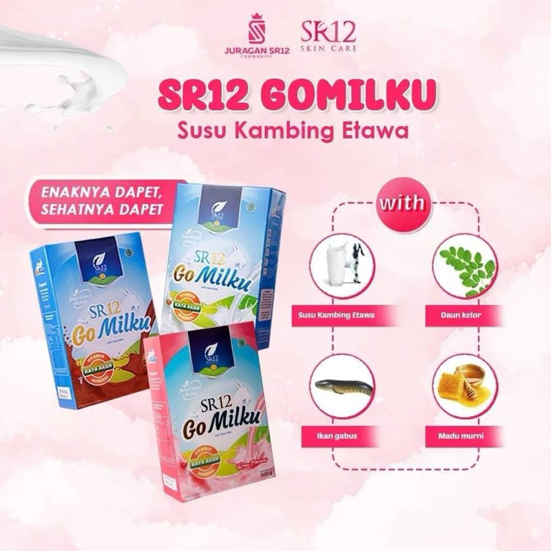 

susu kambing Go milku 600 gr