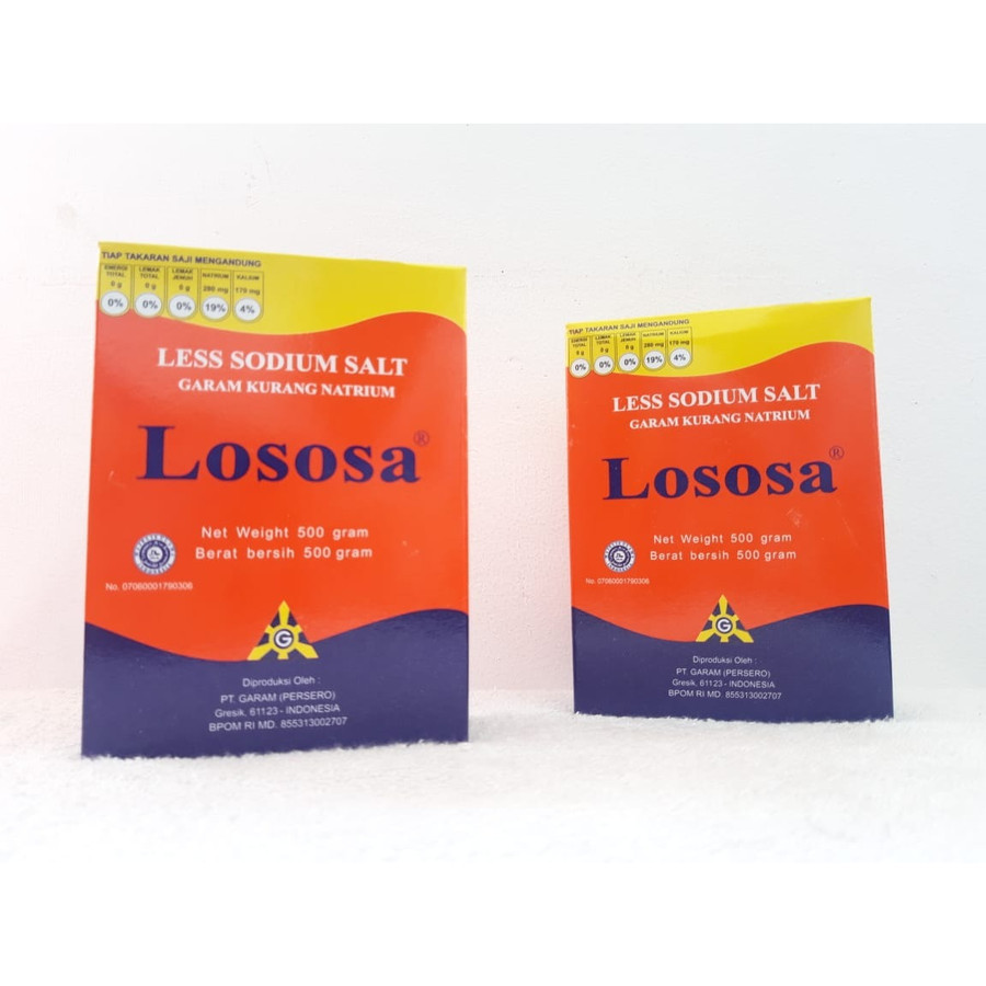 

Garam Lososa 250Gr - Garam Rendah Natrium - Garam Rendah Sodium