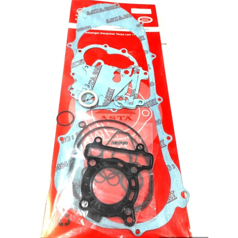 Paking Full Set Asta Xeon Rc - Gt 125 - Gasket Perpak Full Set Xeon Rc  Gt 125