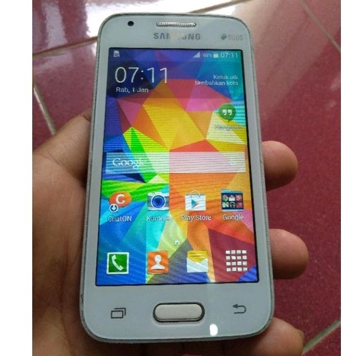 Samsung galaxy v plus 3G bisa wa normal original android second normal