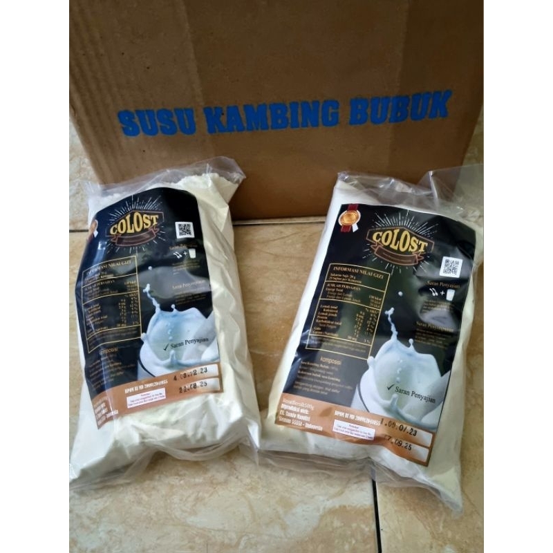 

1Paket Susu Kambing Etawa colostrum (1000gr)