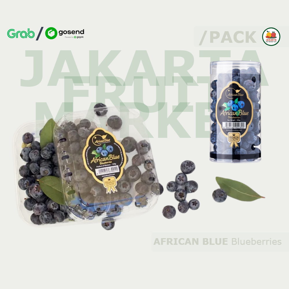 AFRICAN BLUE Blueberries buah BLUEBERRY segar morocco