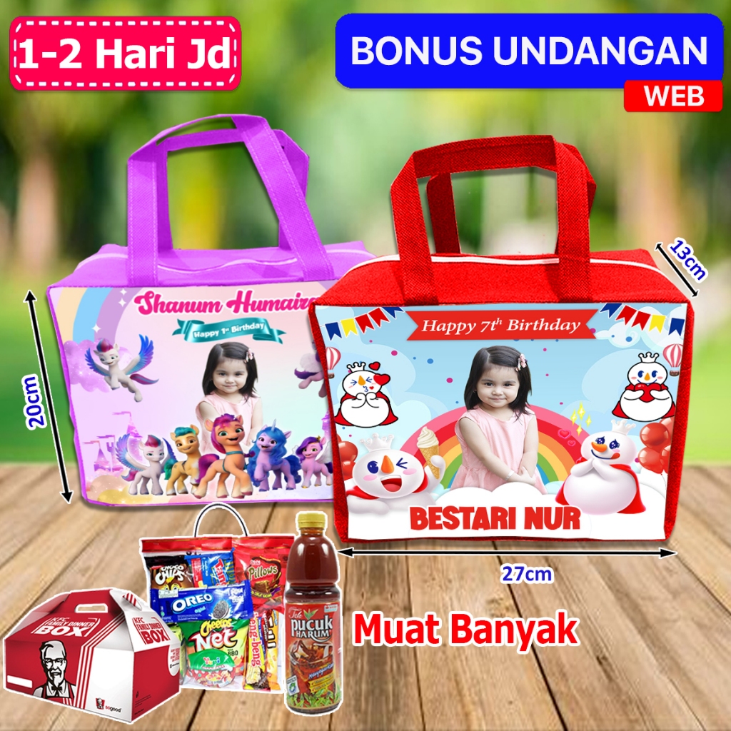 

Goodie Bag Ulang Tahun Anak Custom Mixue