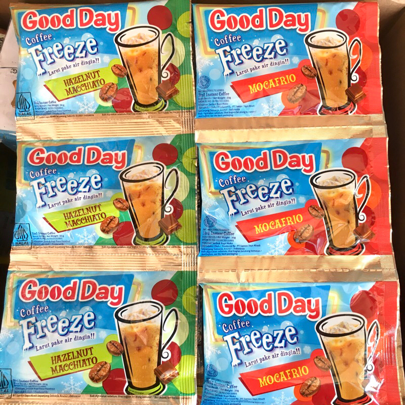 

GOOD DAY Freeze 1 Renceng isi 10 x 30gr