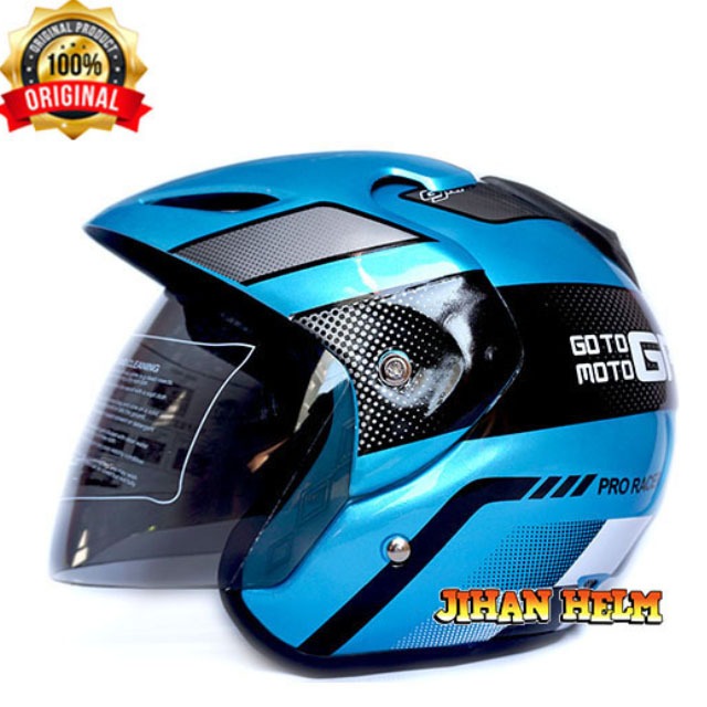 Helm sepeda motor SNI dewasa berkualitas cewek cowok original terbaru