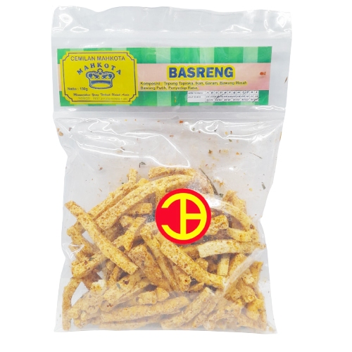 

Mahkota Basreng Bakso Goreng Stik Cikruh Pedas 150 gr