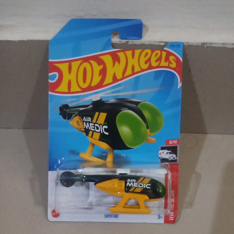 skyfire hotwheels rescue air medic