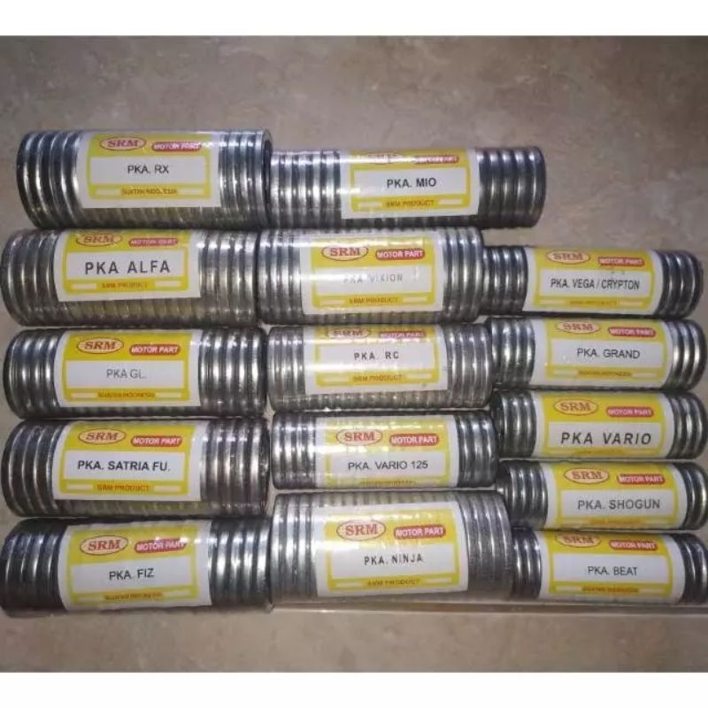 (5 pcs)Packing pak knalpot merk SRM