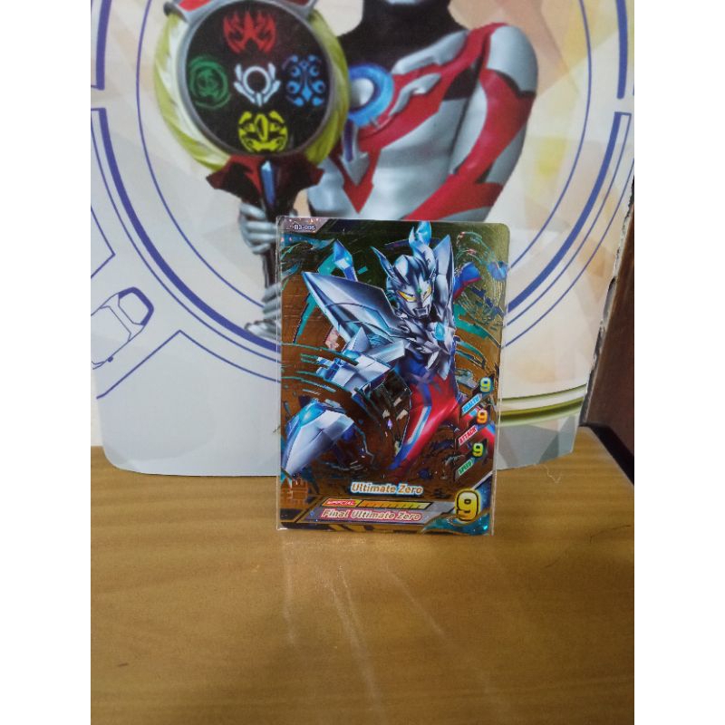 Ultraman fusion fight R/B Versi 3 rarity UR satuan
