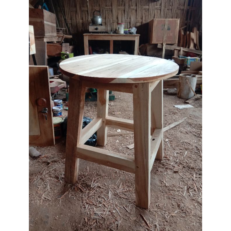 KURSI CAFE MINIMALIS | KURSI MENTAHAN | KURSI KAYU