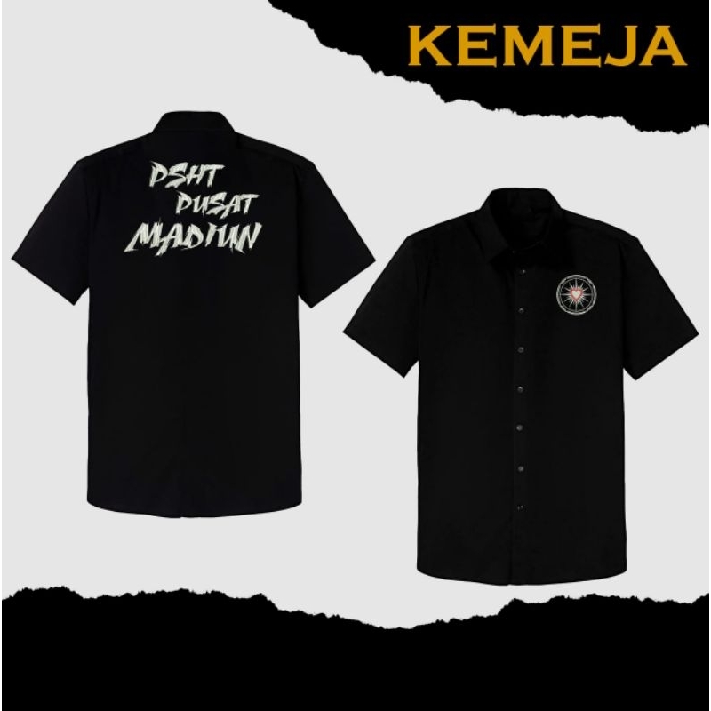 KEMEJA PSHT PUSAT MADIUN FULL BORDIR // KEMEJA PSHT TERATE KEKINIAN FULL BORDIR // KEMEJA NAGATA DRI