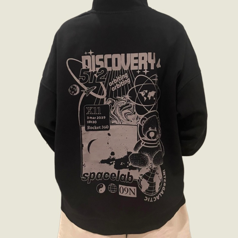 Hoodie Nasa H&M Preloved/Second Handed