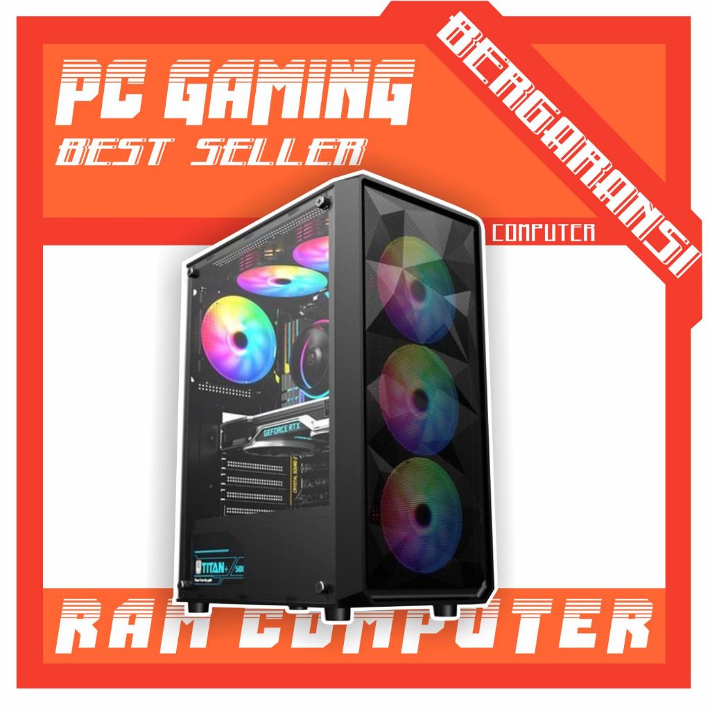 Ryzen 5 7600X | RTX 4060 | 32GB | Rakitan Gaming PC