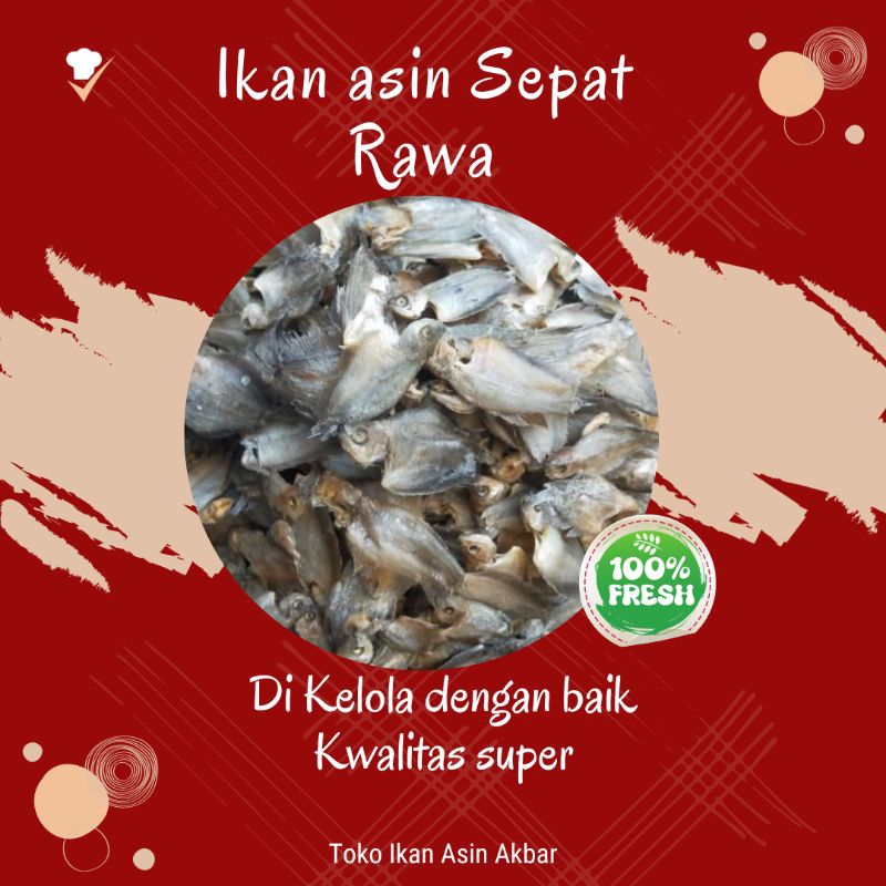 

Ikan asin sepat rawa murah