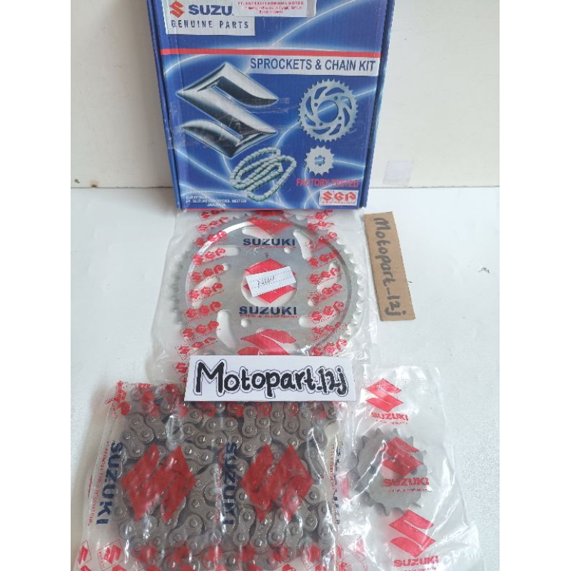 PAKET GIRSET GEAR SET SUZUKI SATRIA FU 150 NEW INJEKSI SATRIA FU FACELIFT ASLI ORI