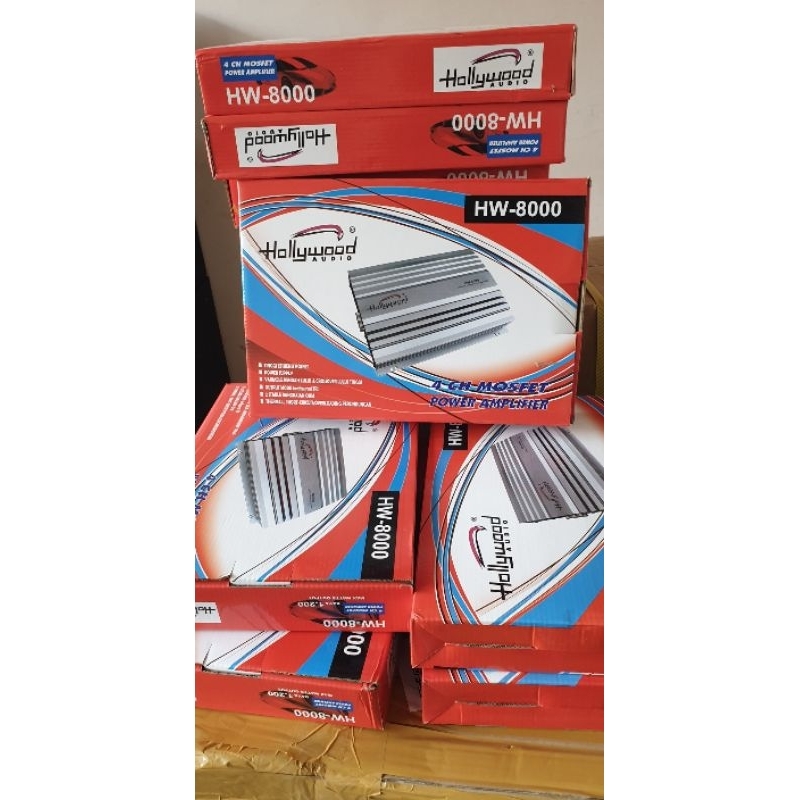Power Audio 4ch Hollywood Hw8000