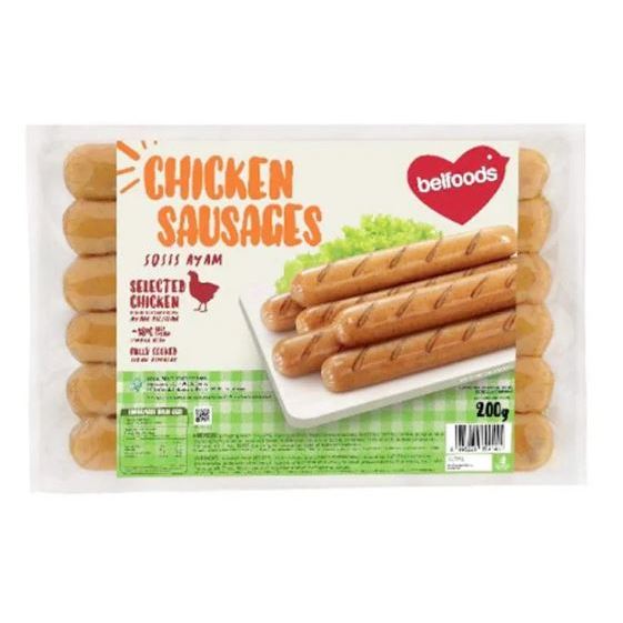 

Belfoods Chicken Sausage (Sosis Ayam) 200gr