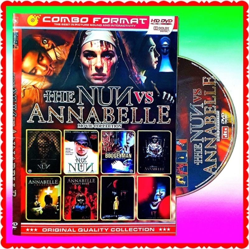 KASET FILM KOLEKSI CAMPURAN HOROR TERBARU FILM THE NUN-FILM ANNABELLE-FILM IT-FILM HOROR TERBARU-FIL