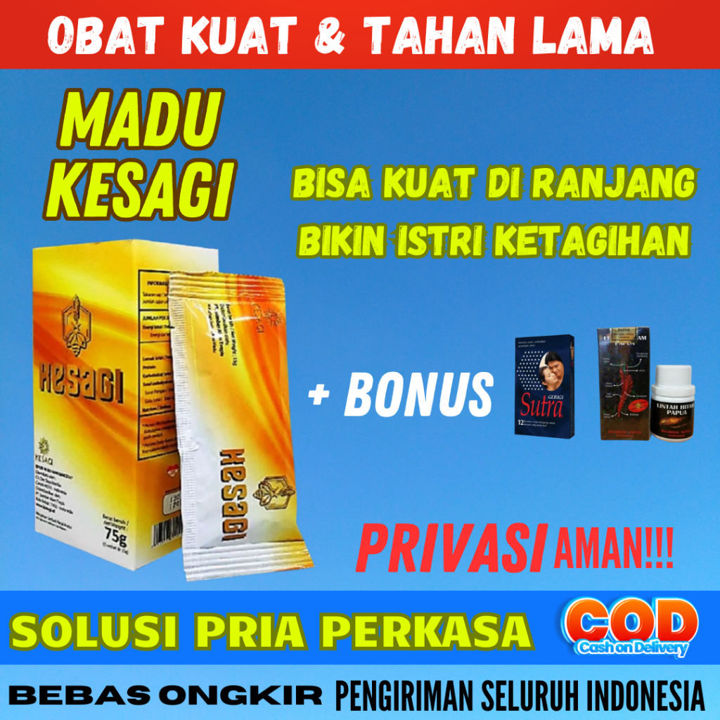 Madu Kesagi Original Madu Kesagi Herbal Alami Ampuh Bpom
