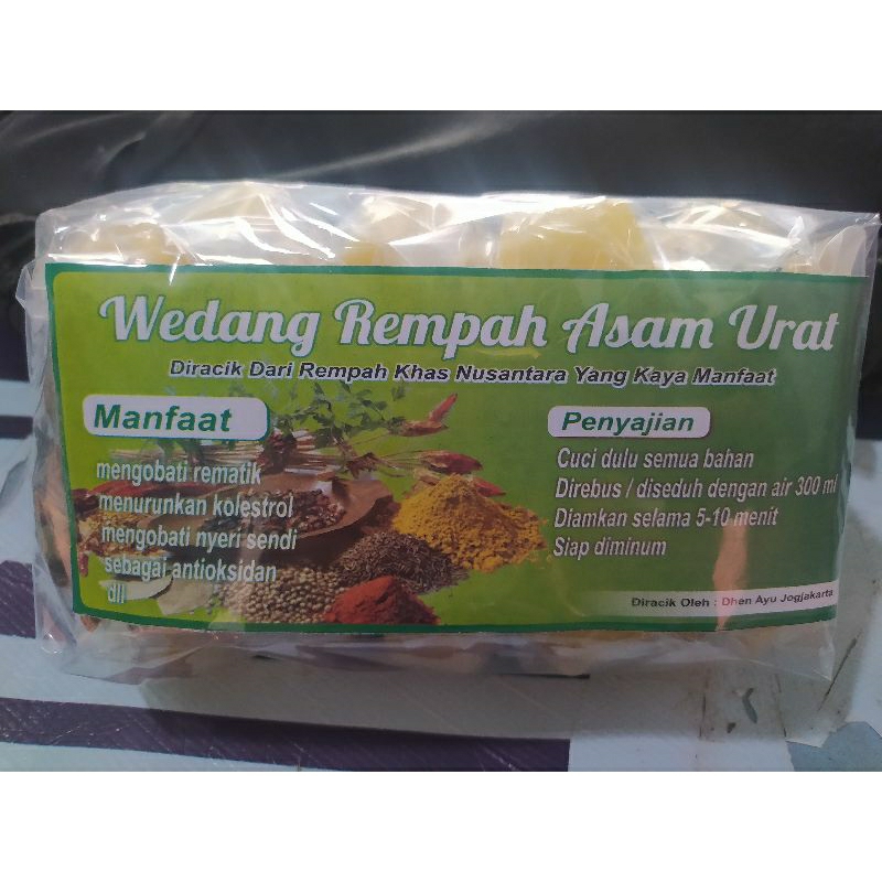 

10pcs wedang Asam Urat