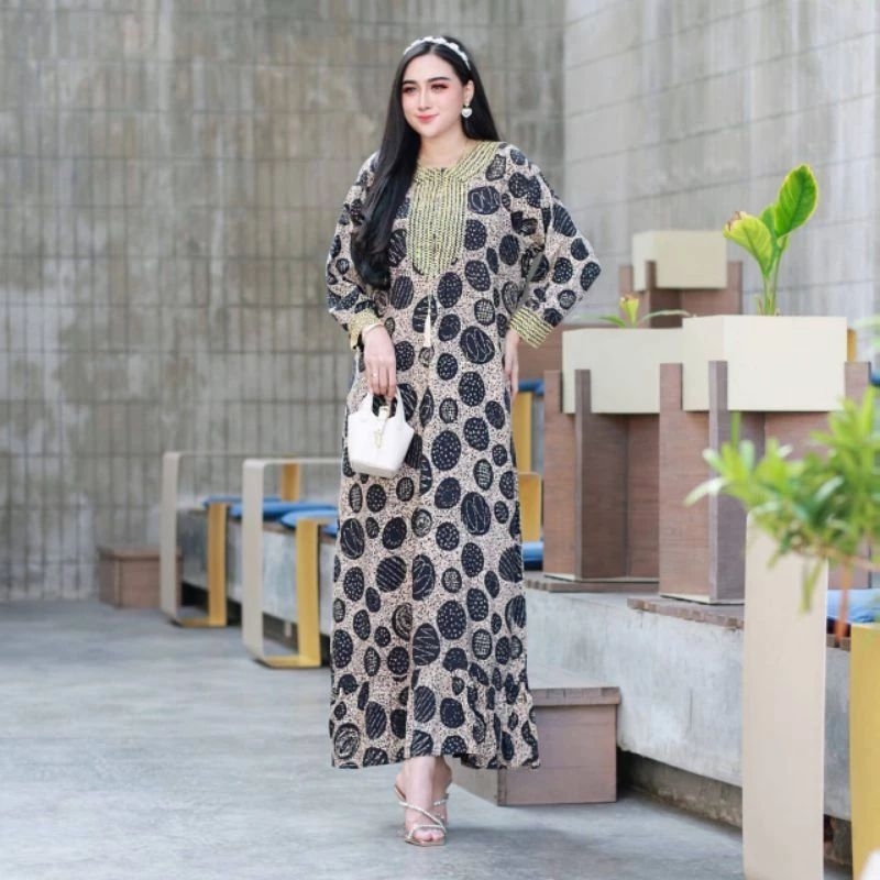 GAMIS ARAB ALUNA  SABILA DRESS //BAJU GAMIS JUMBO ALUNA SABILA