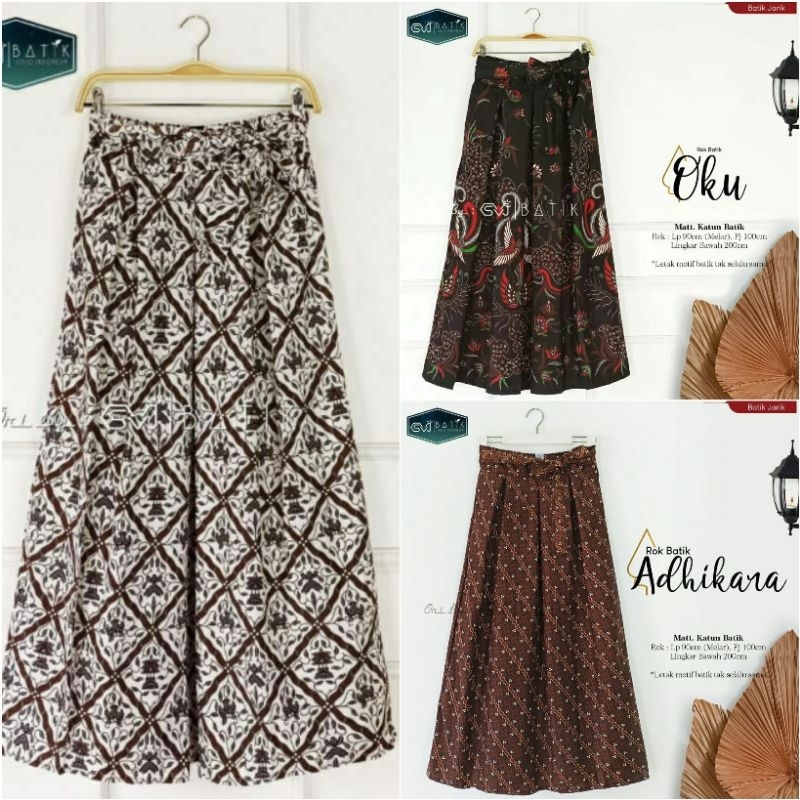 New Rok Batik Jumbo Rok Payung Rok Lilit Rok Batik Panjang