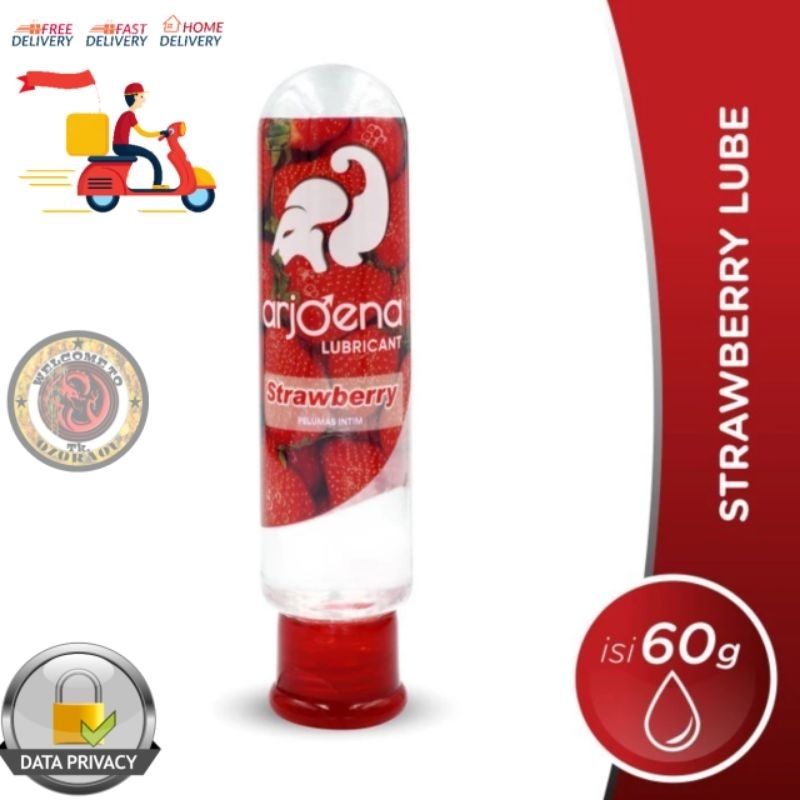 Arjoena Lubricant Strawberry 60 gr - Pelumas Strawberry