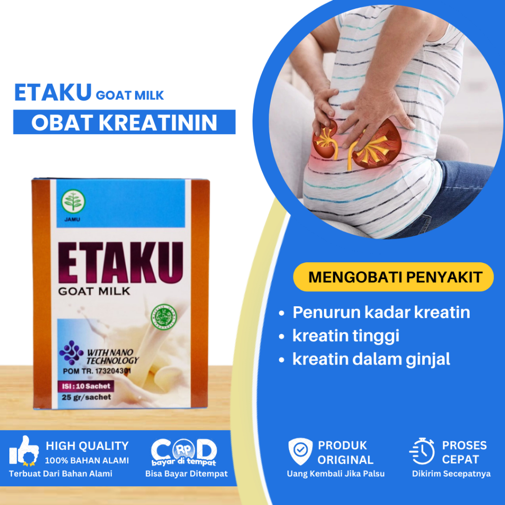 Obat Penurun Kreatinin, Obat Penurun Kadar Ureum Kreatinin, Obat Kelebihan Kreatinin Ginjal, Obat Ur