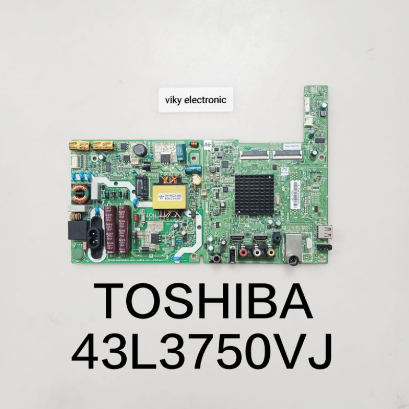 TOSHIBA 43L3750VJ mainboard mb modul mobo mesin tv TOSHIBA 43L3750VJ