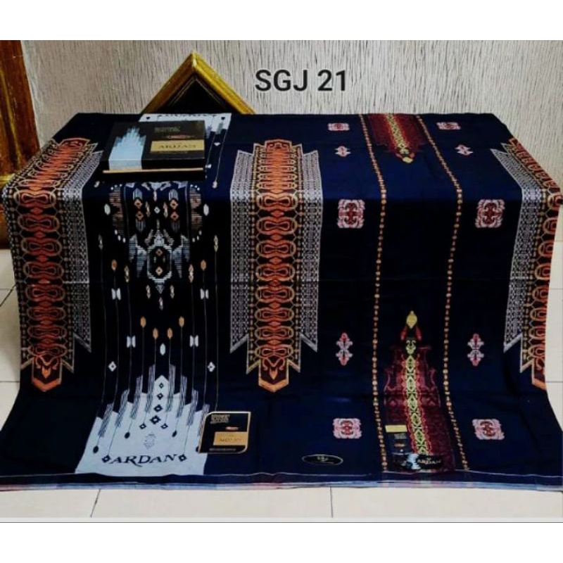 Sarung ARDAN SGJ Gold Serian Hitam Original