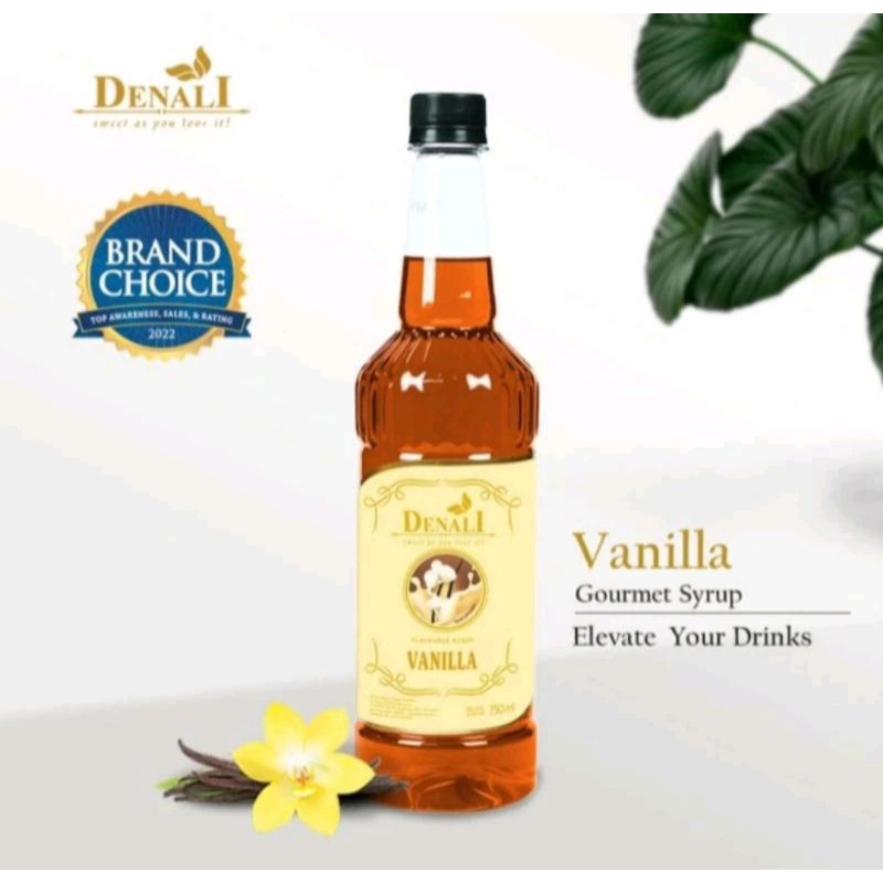 

Denali Syrup Vanilla 750ml