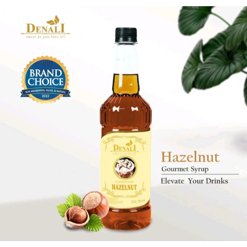 

Denali Syrup Hazelnut 750ml