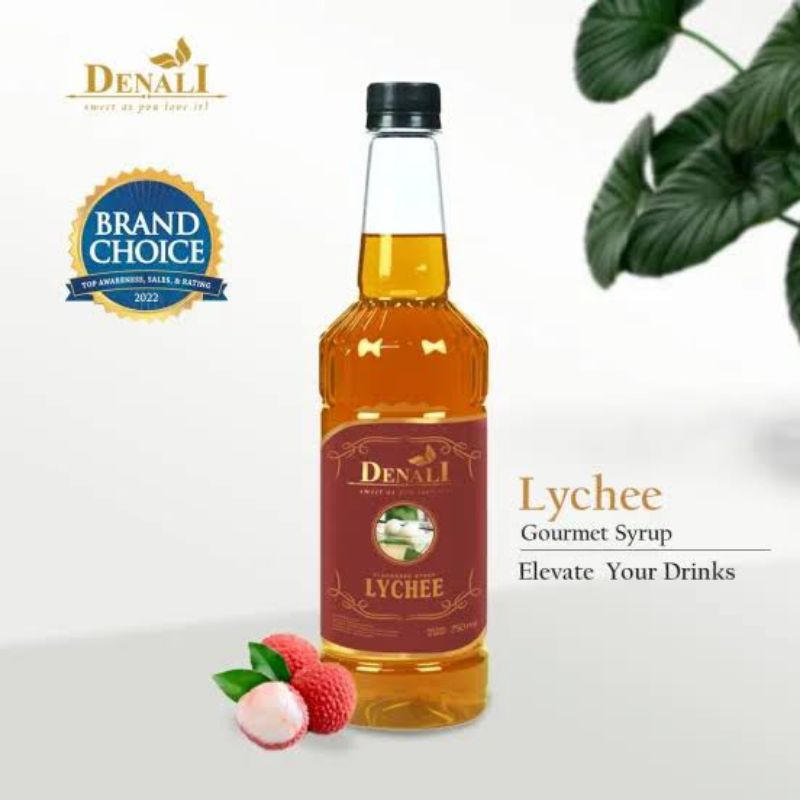 

Denali Syrup Lychee 750ml