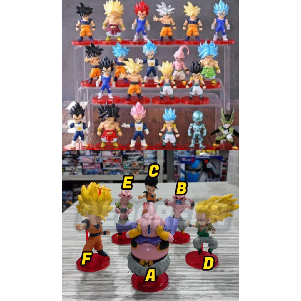 Action Figure Anime Dragon ball mini anime dragonball hiasan kue topper kue mini RANDOM