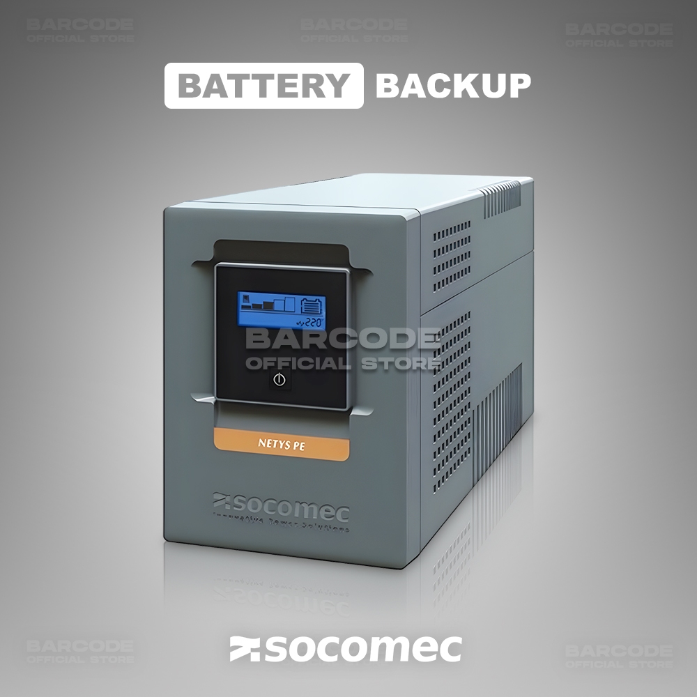 Socomec Netys PE 2000 UPS Komputer 1200 Watt 1200W NPE-2000-LCD USB