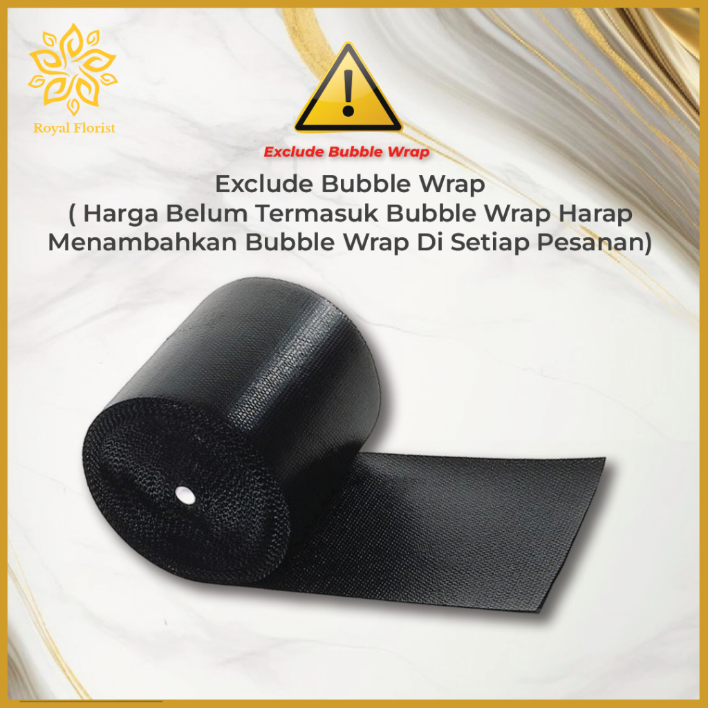 

Tambahan Extra Bubble Wrap Untuk Keamanan Pesanan