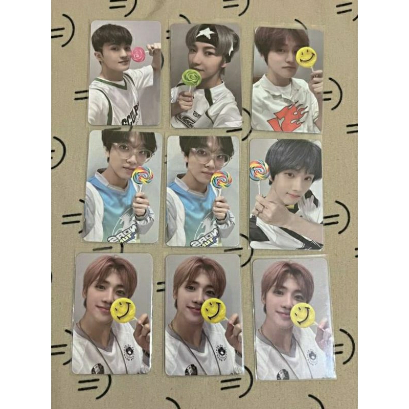 photocard pc fanmeet nct dream jaemin mark renjun haechan chenle jisung permen candy dreamland